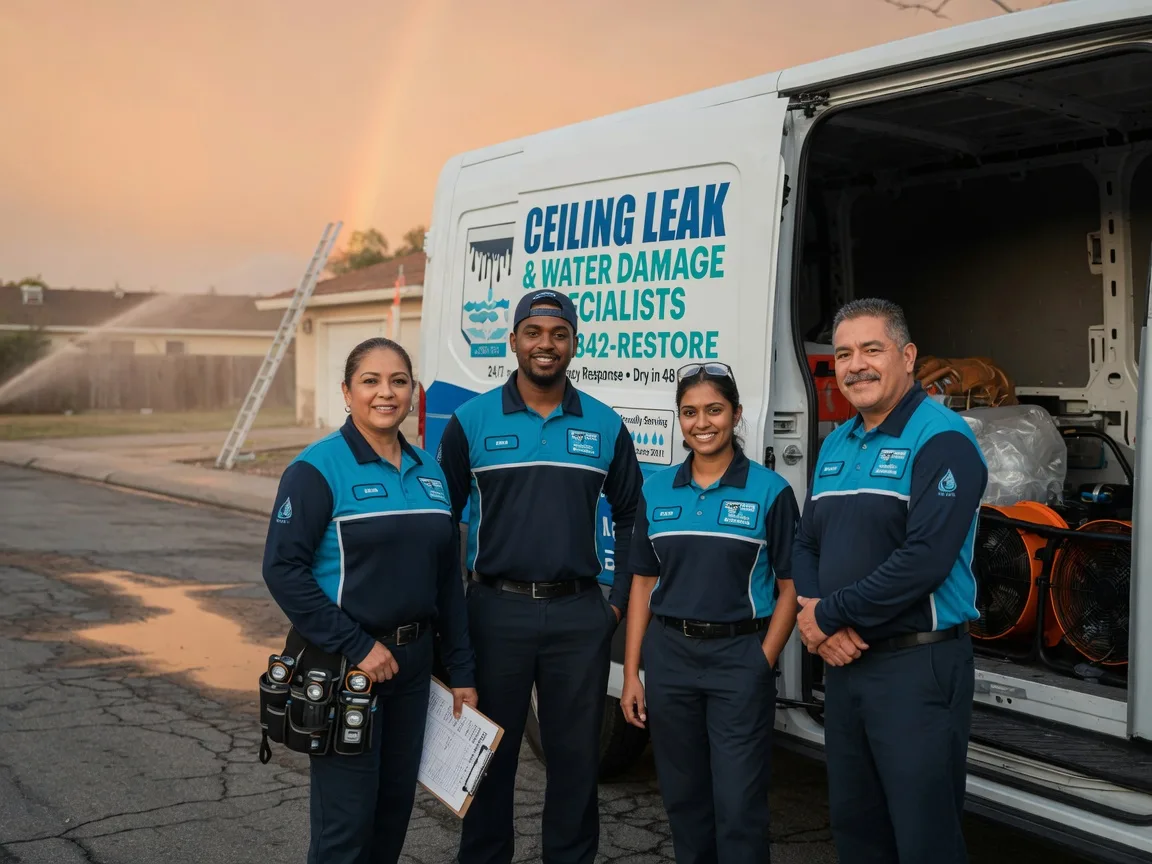 Ceiling Leak Cleanup company in Allison, TX
