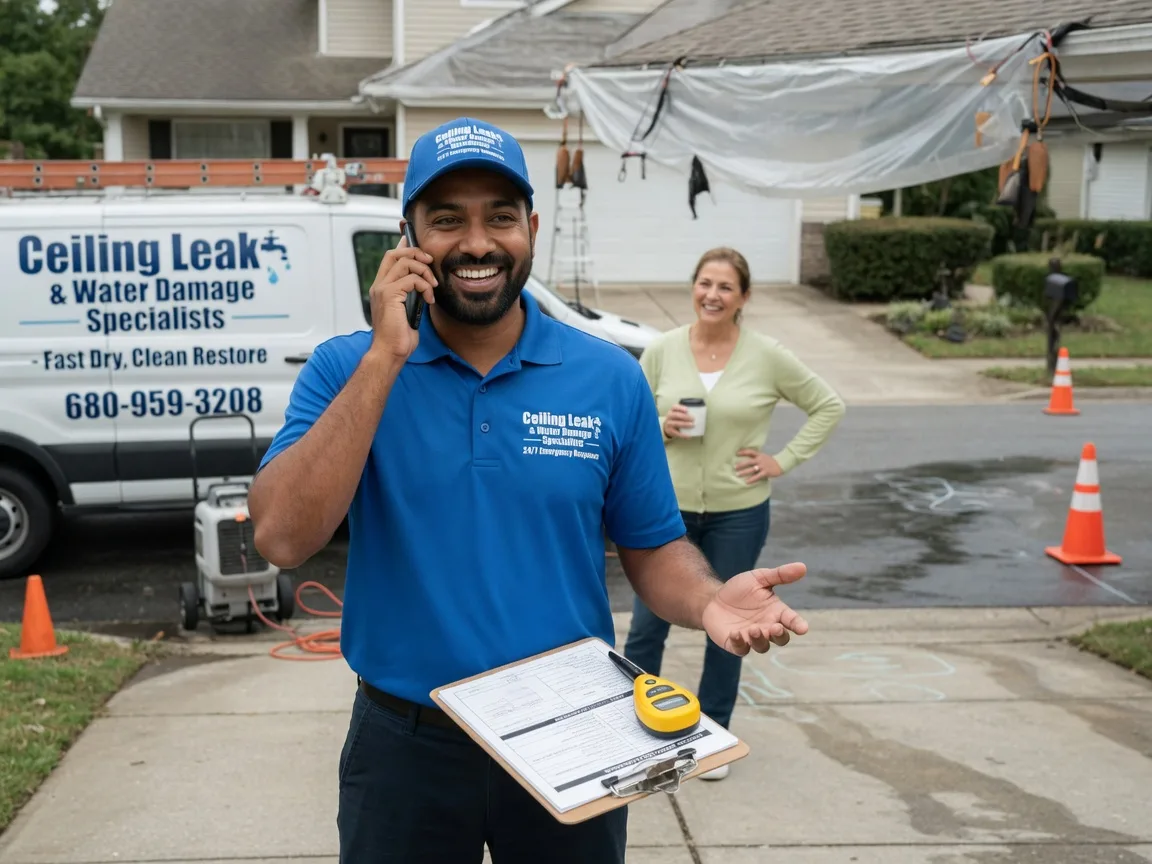 Ceiling Leak Cleanup Allison, TX FAQs