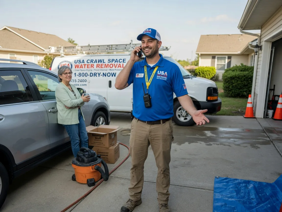 Crawl Space Water Removal Allison, TX FAQs